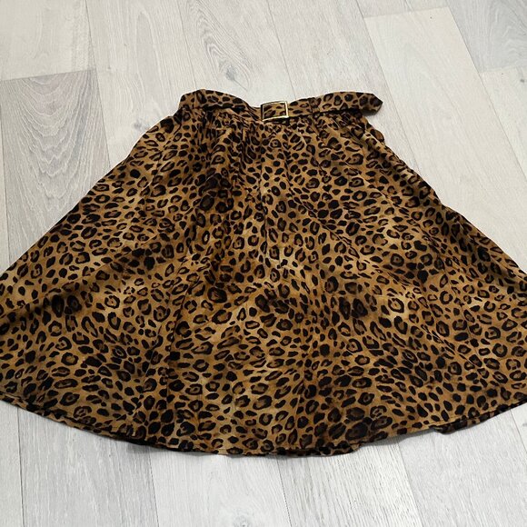 Jones New York Signature Animal Print Midi Skirt – Classic & Timeless, Size 6 - Picture 4 of 13